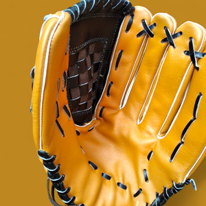 Super Quality Premium Mahaplay Left-Handed Durable <b>Baseball</b> <b>Mitts</b> for Men Infield Gloves for Entertainment - Product Image 3