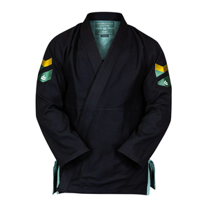 Uniforme de artes marciales Jiu Jitsu brasileño con logotipos y diseño - Product Image 2