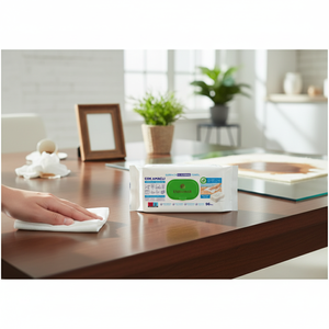 Lingettes nettoyantes multi-usages parfumées au savon blanc, best-seller, sans danger pour les surfaces en bois, céramique et verre. - Product Image 3