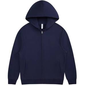 Sudaderas con capucha y sudaderas básicas para hombre hechas en Pakistán de color negro con estampado de guirnalda de algodón 420G personalizado de peso pesado de alta calidad - Product Image 5