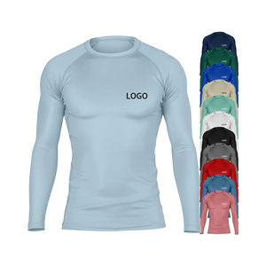 Custom Sublimation Printed Athletic Rash Guard – Quick Dry Spandex Long Sleeve Gym Training <b>Compression</b> <b>Shirt</b> - Product Image 1