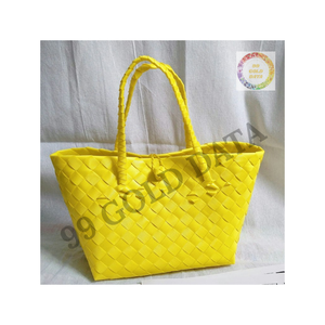 Sac en plastique PVC du Vietnam avec poignée pour l'emballage au détail cosmétiques épicerie ou utilisation de boutique de cadeaux - Product Image 4