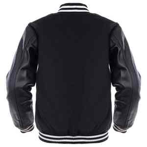 Blouson de baseball en molleton de coton personnalisé pour homme 2026 – Veste universitaire à col montant et capuche avec motif lettres, personnalisable – Vente en gros - Product Image 2