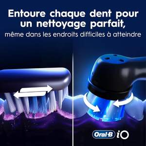 Cepillo de dientes eléctrico Oral-B iO Serie 9 con 4 cabezales de repuesto Oral-B, Negro Ónix - Product Image 3