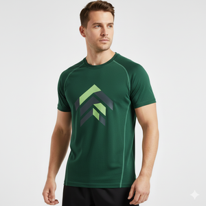 เสื้อยืดคอกลมผู้ชายผ้าฝ้ายน้ำหนักเบาฤดูร้อนชุดกีฬาลำลองออกกำลังกายออกกำลังกายแฟชั่นขายดีสั่งพิมพ์ลายได้ตามต้องการ - Product Image 5