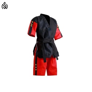 Uniforme duradero de artes marciales, venta al por mayor, entrenamiento de Taekwondo Gi, bordado personalizado, kimono jiu jitsu, uniforme de Taekwondo - Product Image 6