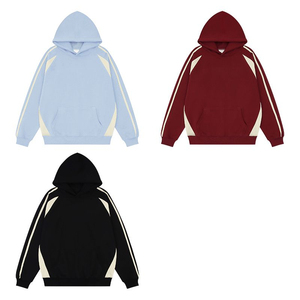 Sweats à capuche courts pour femmes surdimensionnés personnalisés de haute qualité pulls unis sweats à capuche pour filles - Product Image 2