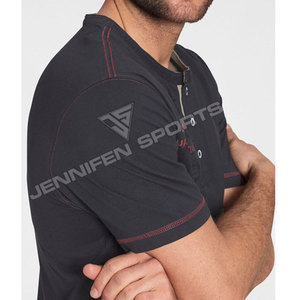 Tissu en jersey de coton 100% pour hommes T-shirt personnalisé de haute qualité, col rond, impression numérique personnalisée avec étiquette intérieure de cou - Product Image 5