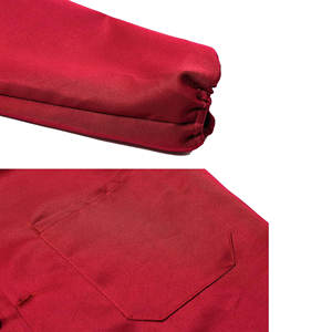 Blouse de laboratoire d'hôpital à manches longues personnalisée unisexe tissu tricoté salle blanche approuvée pour le personnel médical - Product Image 5