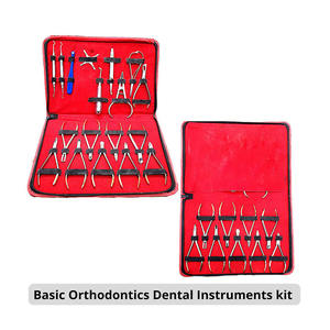 Servicio OEM personalizado profesional de acero inoxidable básico ortodoncia Instrumentos dentales Set 18 piezas compuesto Kit Premium - Product Image 2