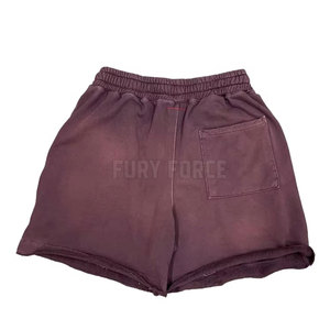 Pantalones cortos de lavado Sun Fade de alta calidad para la venta Pantalones cortos de lavado Sun Fade hechos a medida para hombres - Product Image 4