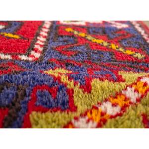 Tapis en laine noués à la main Nuray, géométriques, rouge et orange, pour la décoration de la maison, du salon et du couloir, rectangulaires, Pae-4503 - Product Image 3