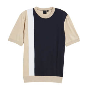 Camiseta de algodón liso para hombre, manga corta, ligera, cómoda, ajuste suave, ideal para uso informal en interiores y exteriores - Product Image 1