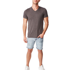 Camiseta Blanca Lisa de Algodón 100% para Hombre, Nueva Colección Verano 2021, Cuello Redondo, Estilo Casual, Básica, de Alta Calidad, Clásica - Product Image 1