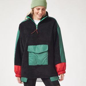 Sweats à capuche chauds d'hiver pour femme OEM SI Vente en gros avec logo personnalisé - Product Image 1