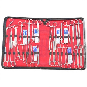 Conjunto de sutura de cirugía pequeña profesional, Kit de instrumentos quirúrgicos todo en uno por DADDY D PRO A + de calidad, 157 piezas - Product Image 1