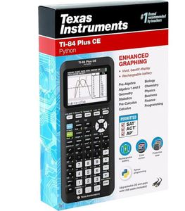 Calculadora Gráfica TI-84 Plus CE de Texas Instruments, Negra, con Batería Recargable y Pantalla Retroiluminada para SAT, ACT y AP - Product Image 4