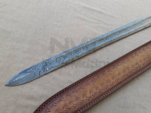 DAMAS FAIT À LA MAIN DOUBLE ABAT WRAP FIL POIGNÉE VIKING ÉPÉE NMT-2515 - Product Image 4