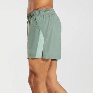 Pantalones Cortos Deportivos de Secado Rápido para Hombre, Informales, a la Moda, de Color Sólido, con Cintura Elástica, Nueva Moda para Entrenamiento - Product Image 2