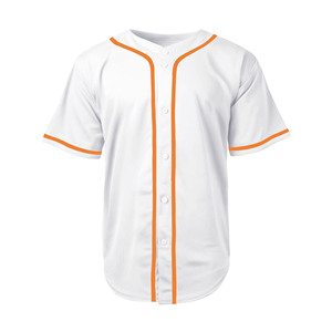 Softball Jersey Button Up Baseball Shirt Custom Youth Mesh Quick Dry Fit Embroidered Name Tackle Twill Sublimation USA Look - Product Image 1