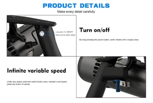 Dedepu tốc độ cao điện nước Scooter động cơ cánh quạt cho Scuba Diving và dưới nước scootering - Product Image 3