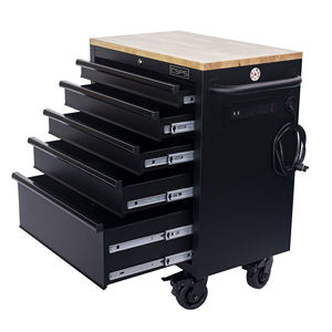 Gabinete de Herramientas de Acero CSPS de 76 cm, 5 Cajones, con Ruedas, Altura Ajustable, para Taller, Mecánico, Garaje, Compatible con OEM y ODM, Carga de 680 kg - Product Image 1