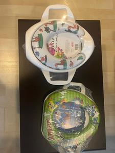 อะแดปเตอร์ที่นั่งโถส้วมสำหรับเด็ก PT-1016 Monodi ที่จับป้องกันการสาดน้ำแบบพกพาไม่ลื่น - Product Image 6