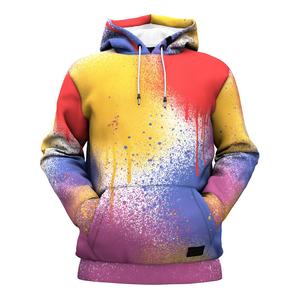 Sudaderas con capucha de sublimación para hombre con estampado personalizado a la moda, crea tu propio logotipo, elección del comprador privado - Product Image 1