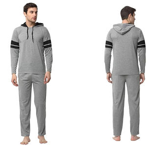 Chándal de Invierno para Hombre, Material Genuino, Diseño Lavado al Ácido, Patrón Sólido, Largo hasta la Rodilla, 100% Algodón, Nuevo, Moderno, Barato, al por Mayor - Product Image 6