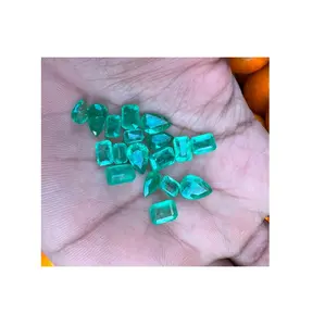 Cao theo yêu cầu zambian Emerald Loose đá quý để chữa bệnh sử dụng từ Ấn Độ xuất khẩu và nhà sản xuất