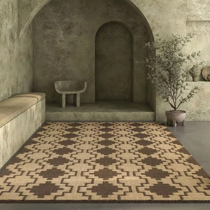 พรมปูพื้นคุณภาพพรีเมียม ผลิตจากเส้นใยปอกระเจา เป็นมิตรต่อสิ่งแวดล้อม สีตามสั่ง ทอมือ ทนทาน ทันสมัย ซักได้ กันลื่น เหมาะสำหรับใช้ในเชิงพาณิชย์และที่พักอาศัย - Product Image 1