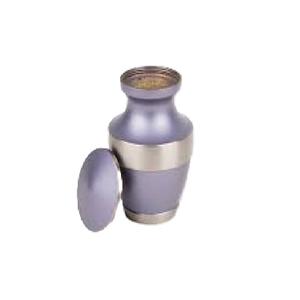 Urnas de cremación para adultos de aluminio y Metal de la mejor tendencia con grabado, urnas funerarias de Metal con acabado de Color, forma de tamaño personalizado - Product Image 3