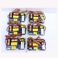 2*10 pouces + 2*44mm Diviseur de fréquence professionnel à 8 lignes réglable bidirectionnel High Low Audio Treble Midrange Bass Passive