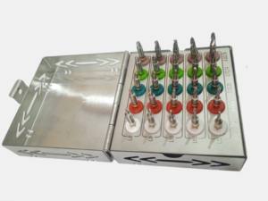 Kit de 25 Piezas de Brocas Cónicas para Implantes Dentales, Topes, Instrumentos Manuales de Acero Inoxidable, Certificación CE, Garantía de 5 Años, Quirúrgico - Product Image 2