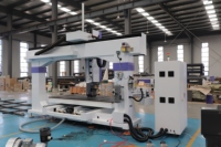Routeur CNC 5 axes AccTek 1212 1325 1530 avec scie à 360 degrés pour la sculpture de pierre et de marbre, machine de fraisage CNC