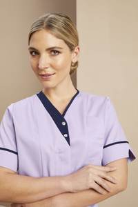 Uniformes de salón de belleza para spa túnica uniformes médicos 2023 uniformes de túnica de diseño superior personalizados de alta calidad - Product Image 2