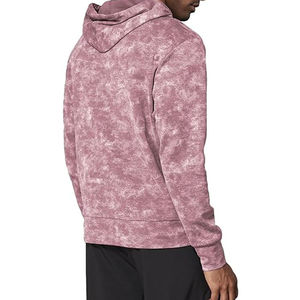 Men's Tie-<b>Dye</b> Pullover Hoodie Colorful <b>Black</b> Smoke Embroidered Hooded Sweatshirt for Winter - Product Image 5