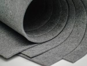 100% โพลีเอสเตอร์สีเทาแบบครอสติชทนต่อการก่อสร้างอาคารระบายอากาศกันน้ำป้องกันไฟฟ้าสถิตย์ - Product Image 2