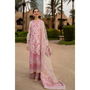 Faiza saqlain lamija ชุดสนามหญ้าปักลายหรูหราแฟชั่นของผู้หญิง26 TC-1626 - Product Image 1