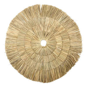 Decoración de pared de algas marinas tejidas multicapa redondas, colgante de pared, decoración del hogar, accesorios de decoración del hogar altamente estéticos, venta al por mayor. - Product Image 1