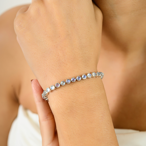 High Quality Sterling Silver Classic Statement Bracelet for Women Party Gift Trendy <b>Fine</b> Jewelry - Product Image 4