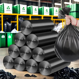 Customizable Heavy-Duty T-Shirt PE & PET <b>Plastic</b> Zipper Bags Heat-Sealed Roll <b>Packaging</b> for Trash & Garbage Custom Logo - Product Image 5