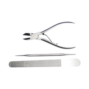 Cortauñas para Uñas Gruesas 2026 de Acero Inoxidable, Set de Lima de Uñas para Podología, Instrumentos Quirúrgicos, Hoja Curva de Apertura de Mandíbula Ancha - Product Image 1