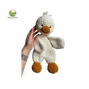 Juguete de Ganchillo Hecho a Mano para Bebés, con Accesorios de Comida, Muñeco de Peluche Suave de Algodón, Amigurumi, Tamaño Personalizado para 13-24 Meses - Product Image 2