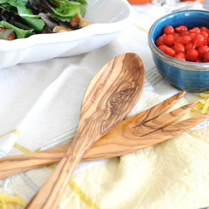 Ensemble de couverts en bois taille personnalisée, cuillères au fini naturel pour mariage, hôtel, ustensiles de table et d'ustensiles de cuisine - Product Image 5