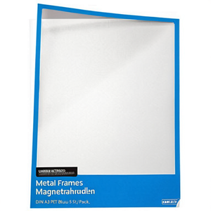 Metal Frames Magnetrahmen Ultradex DIN A3 <b>PET</b> Blau 5 St./Pack. - Product Image 3
