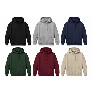 Sweat à capuche pour homme personnalisé, élégant, pour l'hiver, en coton et polyester de haute qualité, design de logo tendance - Product Image 2