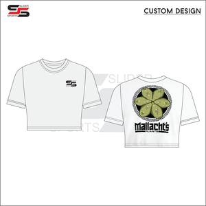 Camiseta corta holgada de cuello redondo Sexy para mujer, camiseta de moda con bolsillo para mujer, camisetas de algodón orgánico 100% de manga corta para mujer - Product Image 3