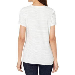 Recién llegados, venta al por mayor de fábrica, Camiseta 100% de algodón personalizada para mujer, camisetas de manga larga para mujer para verano - Product Image 5