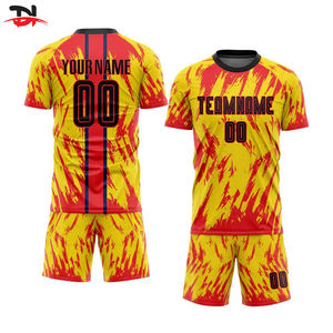 เสื้อฟุตบอลพิมพ์ลายดิจิทัลสั่งทำพิเศษ ขายดี พร้อมโลโก้สั่งทำ ระบายอากาศ แห้งเร็ว ป้องกันรังสียูวี ผ้าโพลีเอสเตอร์ 100% - Product Image 1